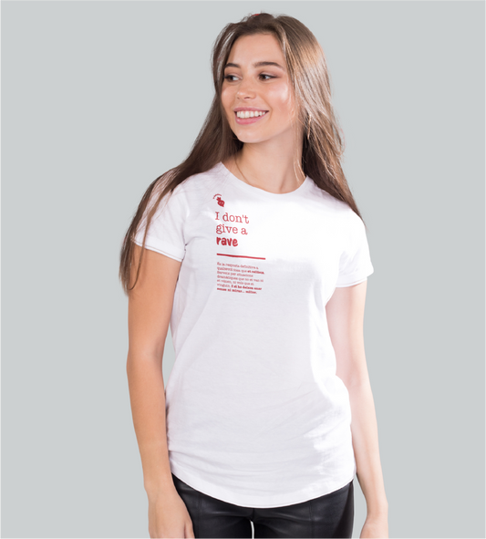 Samarreta unisex "M’importa un rave"