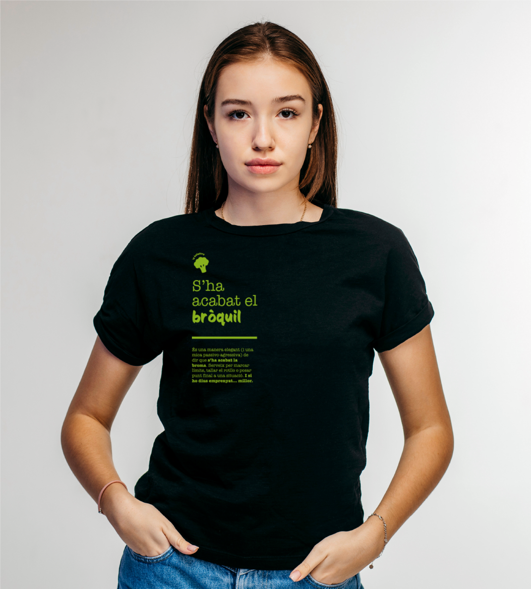 Samarreta unisex "S'ha acabat el bròquil"