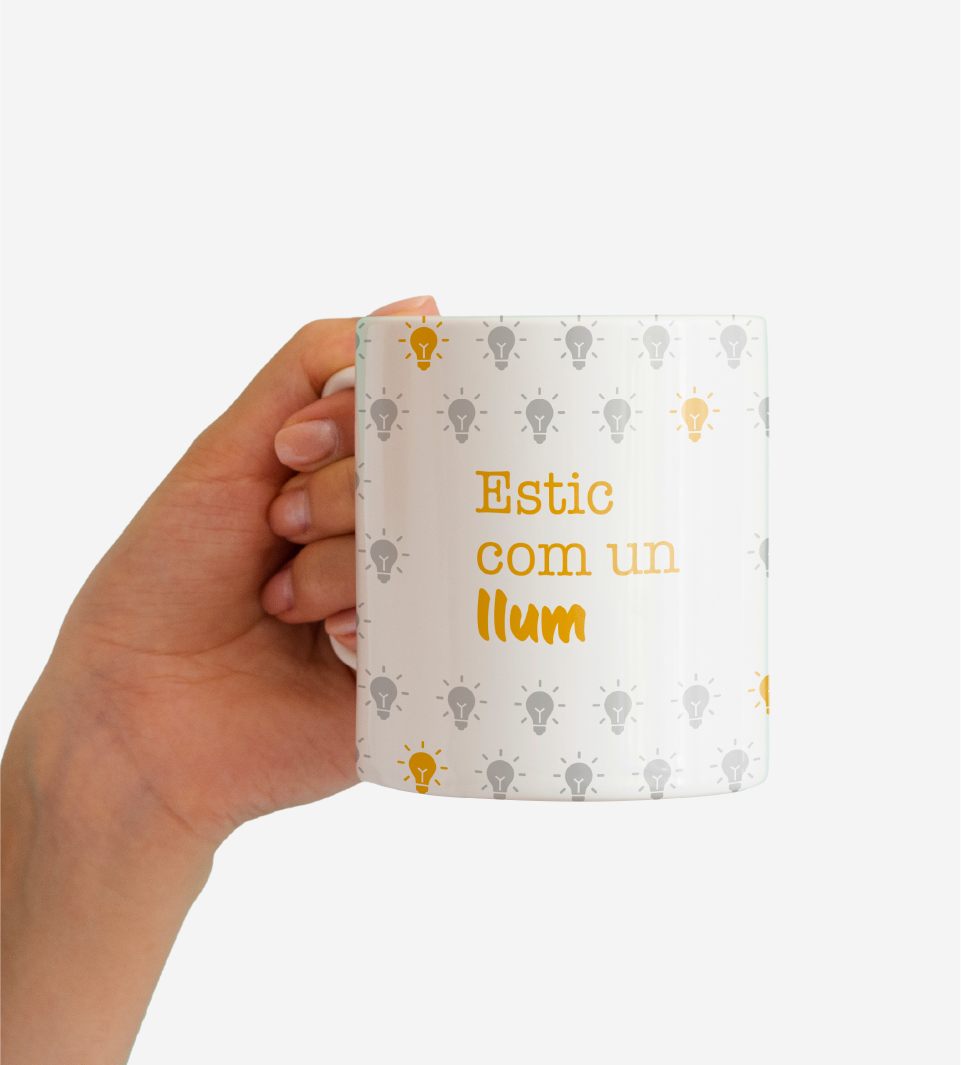 Tassa "Estic com un llum"