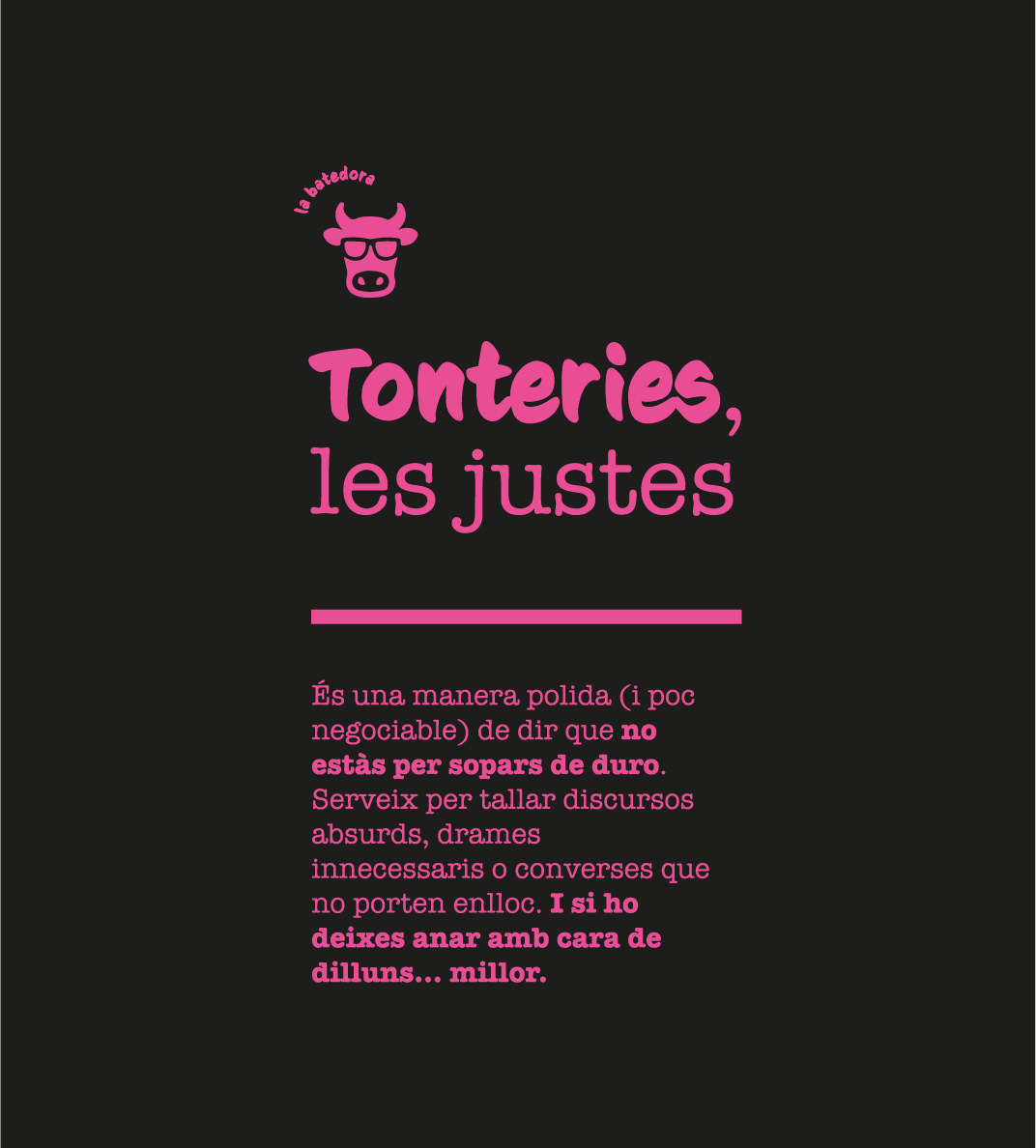 Tote bag "Tonteries, les justes"