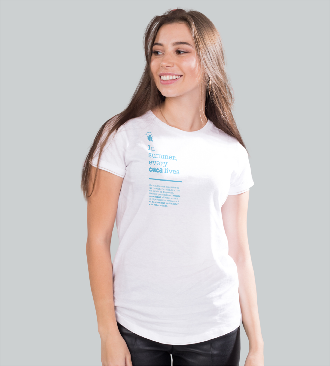 Samarreta unisex "A l’estiu tota cuca viu"