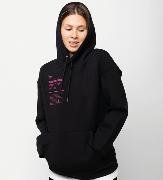 Dessuadora unisex "Tonteries, les justes"