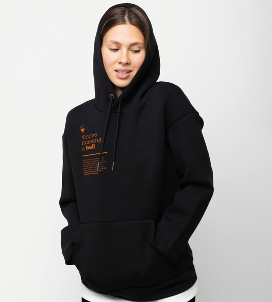 Dessuadora unisex "Et falta un bull"