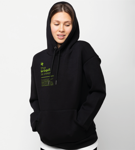 Dessuadora unisex "S’ha acabat el bròquil"